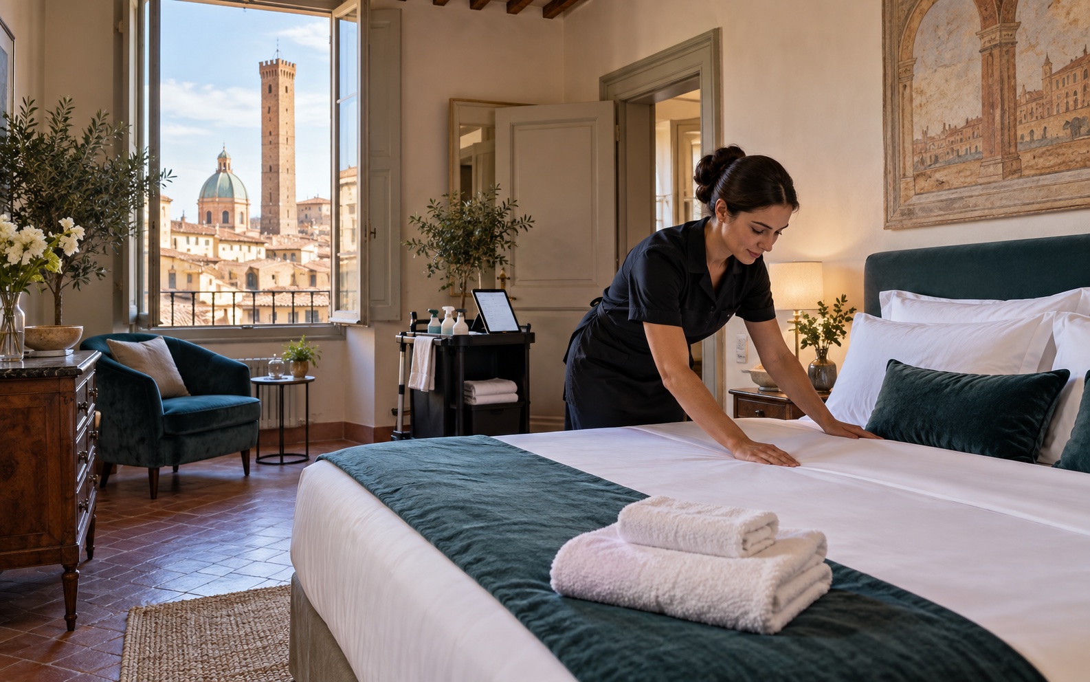 Preparazione e controllo della casa tra due soggiorni